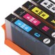 thumbnail image 3 of Ink Cartridge Clear Fadeless Print Printer Cartridge for Photosmart B8550 B8553 B8558 C6380 C6383 BK C M Y, 3 of 4