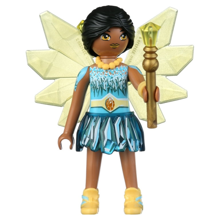 Playmobil フィギュアとアクセサリー人形セット PLAYMOBIL Crystal Fairy And Bat Fairy with Soul Animals