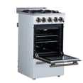 thumbnail image 6 of Forno Lamazze 20 Inch Freestanding Gas Range in White, Compact Design, 6 of 12