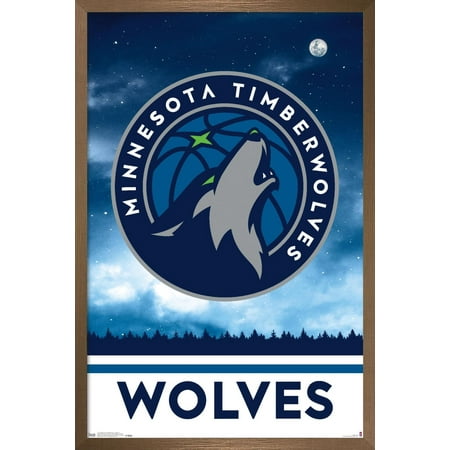 NBA Minnesota Timberwolves – Logo 18 Wall Poster 14.725 x 22.375 Framed NBA Minnesota Timberwolves – Logo 18 Wall Poster 14.725 x 22.375 Framed