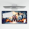 thumbnail image 4 of Happy Halloween Vampire Bulldog BOO with Pumpkins Fun and Spooky Desk Mat Full Keyboard Mouse Pad Dog Lover Gifts Idea Large Mousepad - 00018, 4 of 5