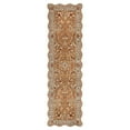 thumbnail image 6 of Safavieh Traditional Heritage Wool Pile Area Rug-Color:Beige/Blue,Shape:Round,Size:6' X 6', 6 of 11