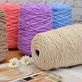 thumbnail image 2 of Milk Cotton Yarn 8 Strands Tufting Art Embroidery Rug Crochet Hook Thread Knitting Material DIY Poke Embroidery Tufting TJ7786, 2 of 7