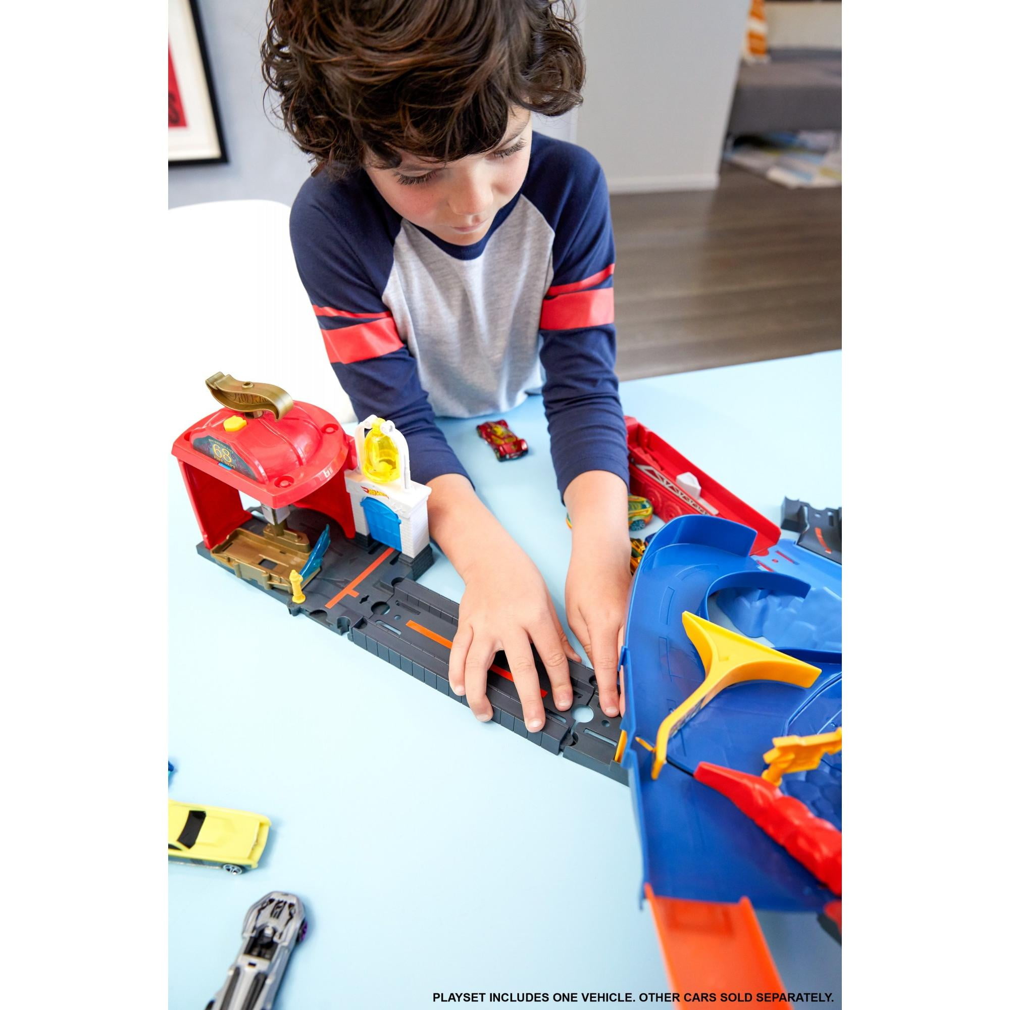 hot wheels volcano escape playset