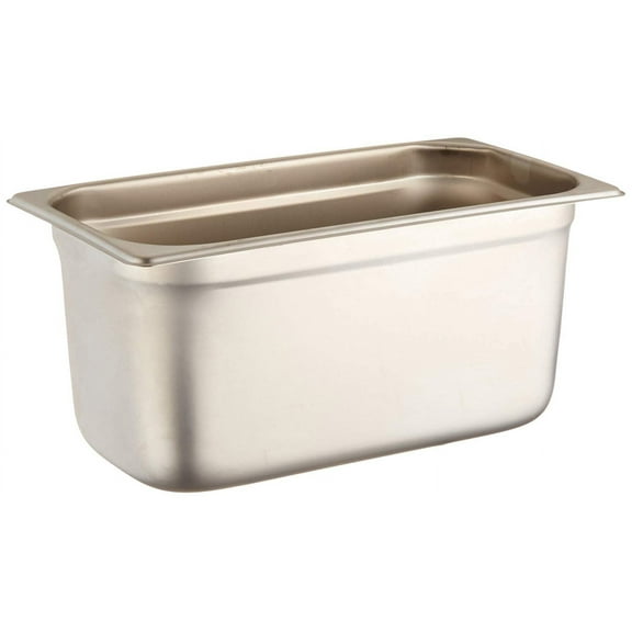 Winco SPJM-306 Anti-Jamming Steam Pan, 1/3 by 6-Inch, 24-Gauge