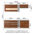thumbnail image 3 of Cocina Integral Completa Modular Madesa Glamy 220cm BM 1, 3 of 10