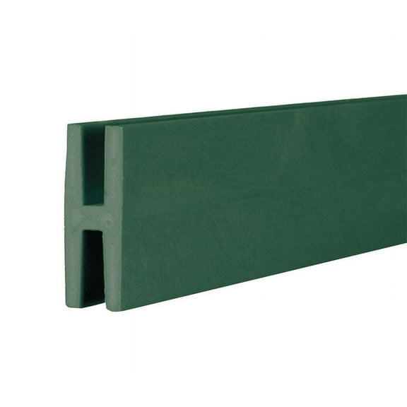 Deckorators 0.74 in. W X 8 ft. L Dark Green Plastic H-Channel