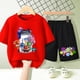 thumbnail image 5 of Camiseta de dibujos animados de Disney para niños, traje de camiseta de manga corta, pantalones cortos, ropa deportiva para niños, ropa para exteriores, Verano, 5 of 5