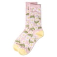 thumbnail image 6 of MeMoi Women's Daisy Pointelle Crew Socks - Womens - Female, 9-11, Pink, 6 of 6