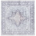 thumbnail image 2 of Safavieh Tucson Nazca Oriental Machine Washable Area Rug, Light Purple/Sage, 4' x 4' Square, 2 of 14