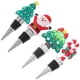 thumbnail image 3 of Set de 4 Tapones Decorativos Navideños para Botellas: Conservadores Reutilizables para Vino y Cerveza - Accesorios para Fiestas y Regalos de Cumpleaños, 3 of 5