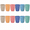 12Pcs/6Color, variant on Drinking Cups Wheat Straw 12oz 10 pack 5 Colors Unbreakable BPA free Dishwasher Safe Kitchen Home