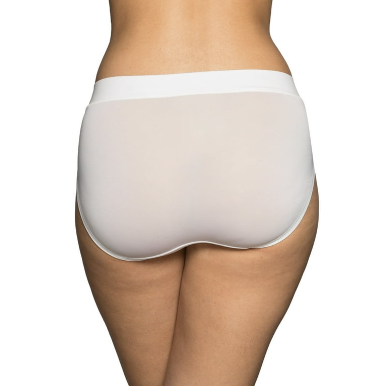Vanity Fair Radiant Collection Women's 360 Comfort Hi-Cut Brief Underwear, 3  Pack 