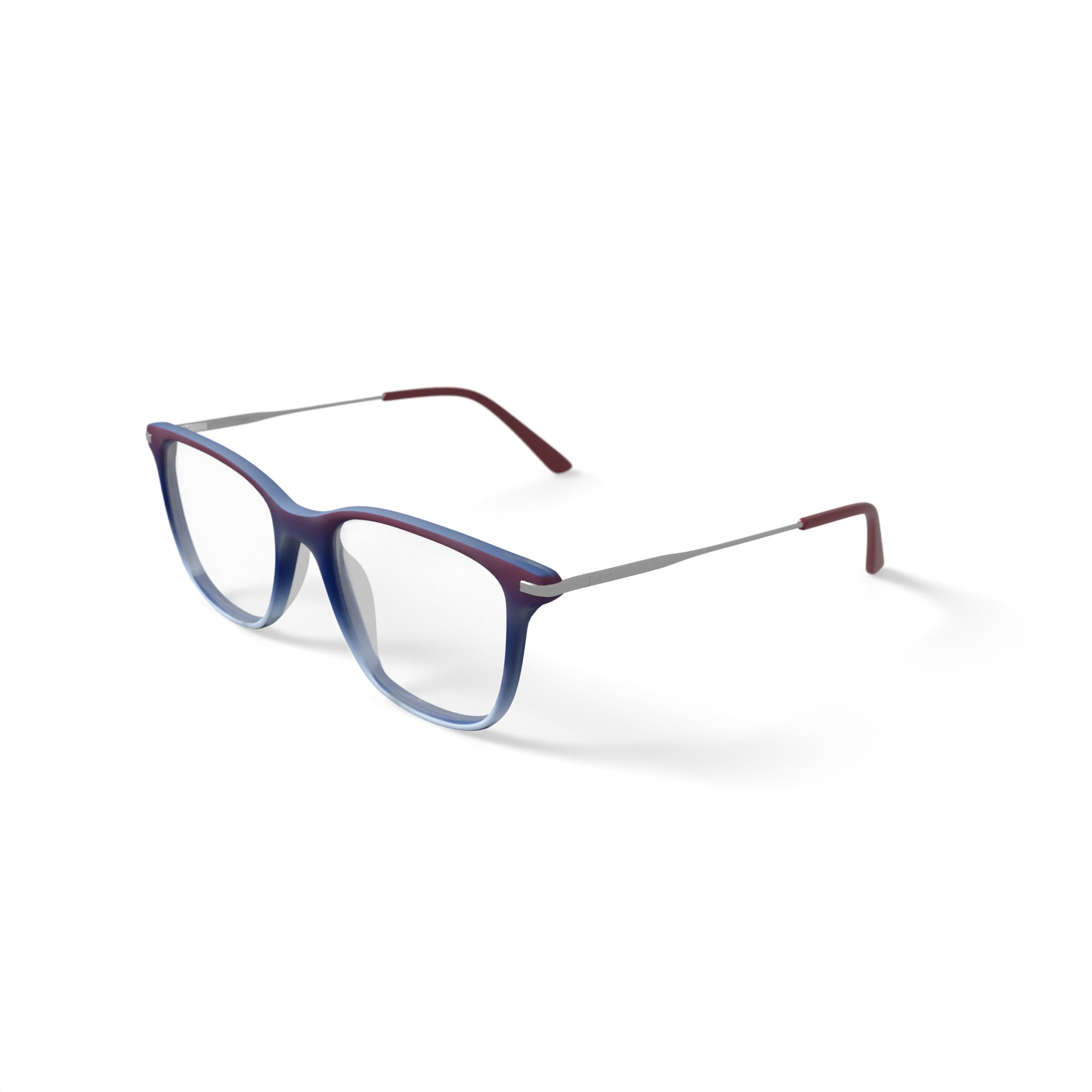 Calvin Klein Women's CK19711G Prescription Eyeglasses with Case, Red/Blue