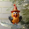 thumbnail image 5 of Fiudx Lindo Colgante de Gallo, Adorno Único para Árbol de Navidad, Regalo Navideño Multiusos, Adorno para Espejo de Coche y Mochila, Decoración para Fiestas de Invierno, Idea Divertida para Intercamb, 5 of 5
