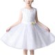 thumbnail image 1 of Odeerbi 4-15 Años Niñas Lentejuelas Brillante Vestido de Tulón Lindo Sin Mangas Cintura Arco Vestido de Tanque de Línea Para La Boda de La Fiesta de Cumpleaños, 1 of 8