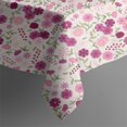 thumbnail image 4 of Boho Bohemia Flower Rectangle Tablecloth 60"x102",Waterproof Polyester Rectangle Table Cloth, Wipeable Spillproof Polyester Tablecloth for Dining, Camping, Indoor and Outdoor, 4 of 6