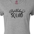 thumbnail image 4 of Inktastic Birthday Squad in Black Women's T-Shirt, 4 of 5