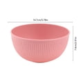 thumbnail image 2 of Konghyp Lightweight Plastic Bowl for Soups and Snacks, Portable Picnic Bowl, Easy to Clean, Durable Serving Dish, Stackable Diningware, Versatile Use for Rice and More, 2 of 6