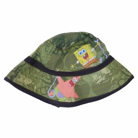 Camouflage Boys Bucket Spongebob & Patrick camo Sun Hat