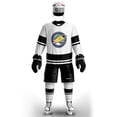 thumbnail image 2 of Camiseta de práctica de hockey sobre hielo personalizada blanca, ligera, fina y transpirable de alta calidad de la serie H400 y camiseta de calle grande (todos los tamaños), 2 of 5