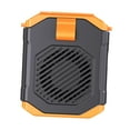 thumbnail image 3 of Ventilador portátil de cintura con clip para cinturón, manos libres, recargable, personal, para senderismo Naranja, 3 of 9