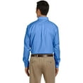 thumbnail image 4 of Harriton Men's Long-Sleeve Oxford with Stain-Release, 4 of 5