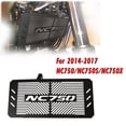 thumbnail image 1 of Motorcycle Radiator Protector Grill Guard Protective Cover for NC750 S X N 2014-17 Water Cooler Protection Black, 1 of 7