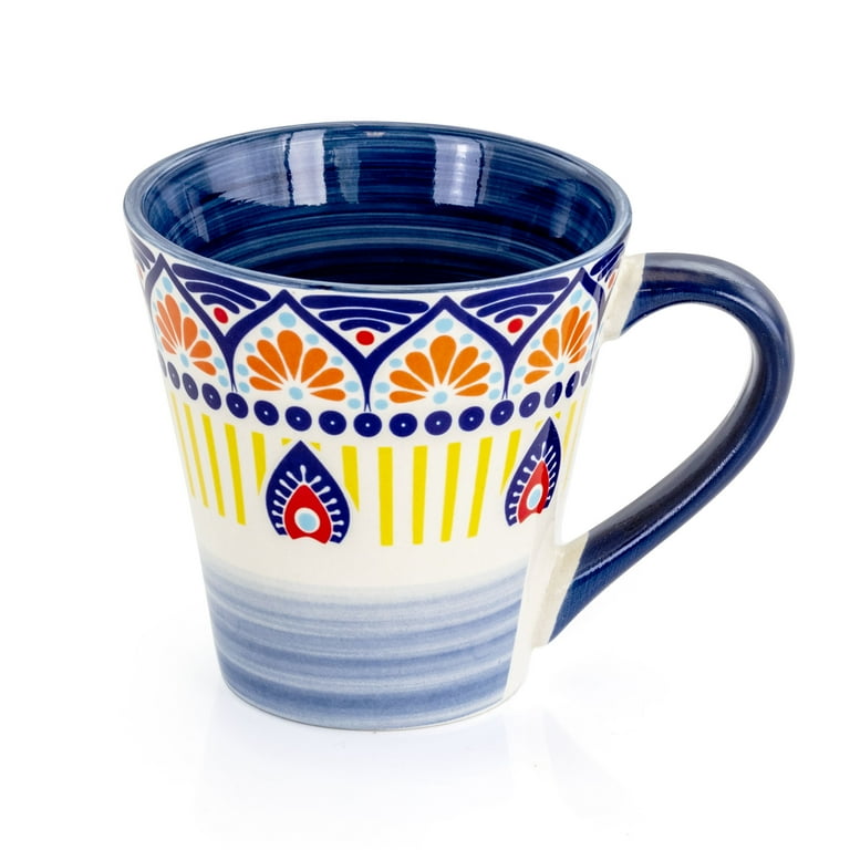 Vaisselle Set 16tlg. Assiette Gobelet Soucoupe Céramique Pour 4 Personnes