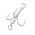 thumbnail image 2 of 10 unidades/juego de 3 anzuelos de pesca con púas de Metal con lentejuelas giratorias (sauce dorado), 2 of 4