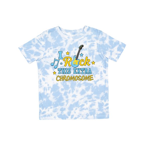 Inktastic I Rock This Extra Chromosome Down Syndrome Awareness Boys or Girls Toddler T-Shirt