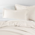 thumbnail image 5 of Comfort Canopy 2-Pack Pillow Shams Set - Ultra Soft & Breathable, King, Ivory, 5 of 11