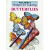Pre-Owned Designs for Coloring: Butterflies (Paperback) by RUTH HELLER