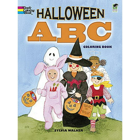 Halloween ABC Coloring Book