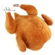 thumbnail image 1 of 1 almohada navideña de pavo de peluche, calentador de manos, para sofá o silla., 1 of 7