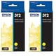 thumbnail image 1 of Cartucho de tinta Epson T312 Claria Photo HD amarillo (paquete de 2), 1 of 5