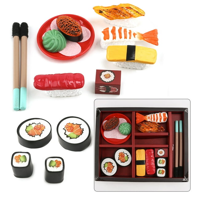 Ensemble de Nourriture Artificielle Jeu de Simulation Réaliste de Sushi Artificiel