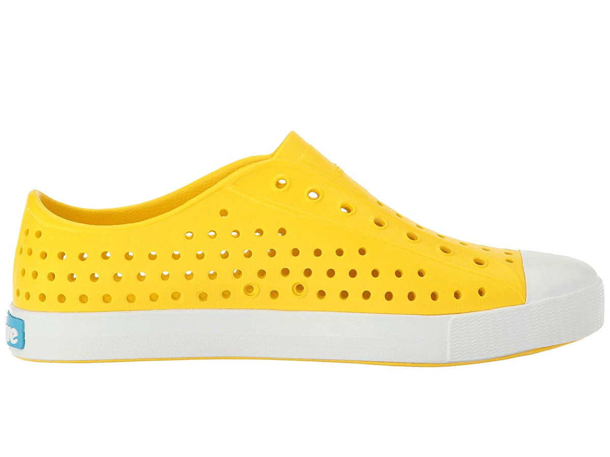 Native Native Kids Shoes Jefferson (Little Kid/Big Kid) Crayon Yellow/Shell White Walmart