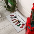 thumbnail image 3 of Addison Rugs Indoor/ Outdoor Cozy Winter Gray Washable Holiday Rug 1'8" x 2'6" - Gray, 3 of 5