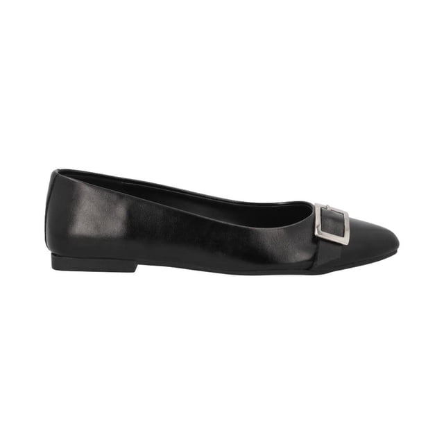 Flats Uh Lulu By Eh! Balerina Hebilla negro 24