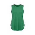 thumbnail image 2 of Cilsoka Tank Top for Women Loose Fit Crew Neck Sleeveless Shirts Strap Lace Camisole Summer Tops Curved Hem ,2026 Fashion Trends, 2 of 5