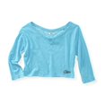 thumbnail image 1 of Aeropostale - Camiseta para dormir con espalda transparente para mujer, color azul, pequeña, 1 of 2