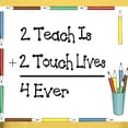 thumbnail image 3 of CafePress - 2 Teach Is 2 Touch Lives 4 Ev Ash Grey T Shirt - Men's Classic Graphic T-Shirt, 3 of 4