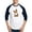 Blue/White, variant on CafePress - Kiniart Fox Baseball Jersey - Cotton Baseball Jersey, 3/4 Raglan Sleeve Shirt