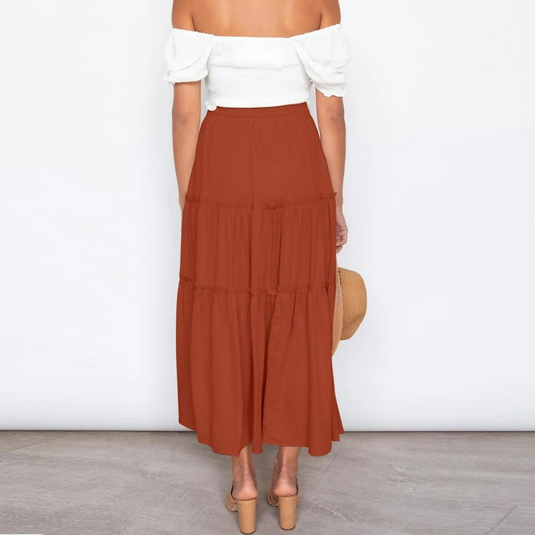 eczipvz Long Skirts for Women Women's Kacie Vintage Inspired eczipvz Long Skirts for Women Women's Kacie Vintage Inspired