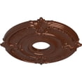 thumbnail image 3 of Ekena Millwork 18"OD x 4"ID x 5/8"P Attica Ceiling Medallion (Fits Canopies up to 5"), Hand-Painted Copper Penny, 3 of 6