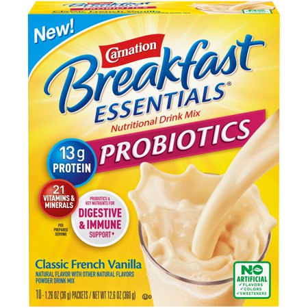 CLASSIC FRENCH VANILLA PROBIOTICS NUTRITIONAL DRINK MIX, CLASSIC FRENCH VANILLA