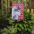 thumbnail image 2 of Carolines Treasures SS4464GF Siberian Husky Hearts Love Valentines Day Flag, Small, Multicolor, 2 of 2