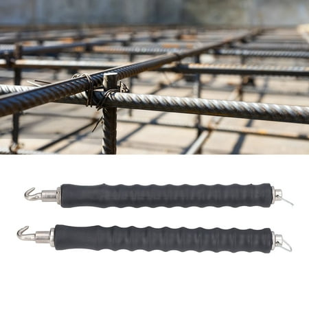 Tie Wire Straight Hook Concrete Metal Fence Automatic Iron Hook Hand Tools  Supplies 2 Pieces Hand Tools For Mechanics Set Support Gardening