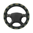 thumbnail image 5 of Cauagu Vintage Pattern Fox Print Car Steering Wheel Cover - Universal Car Accessory for Diverse Cars for Steering Wheel with a Diameter of 14.5"-15", 5 of 7